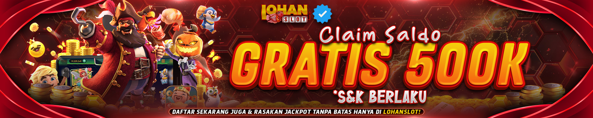 Daftar LOHANSLOT – Registrasi Cepat & Akses Mudah ke Semua Fitur